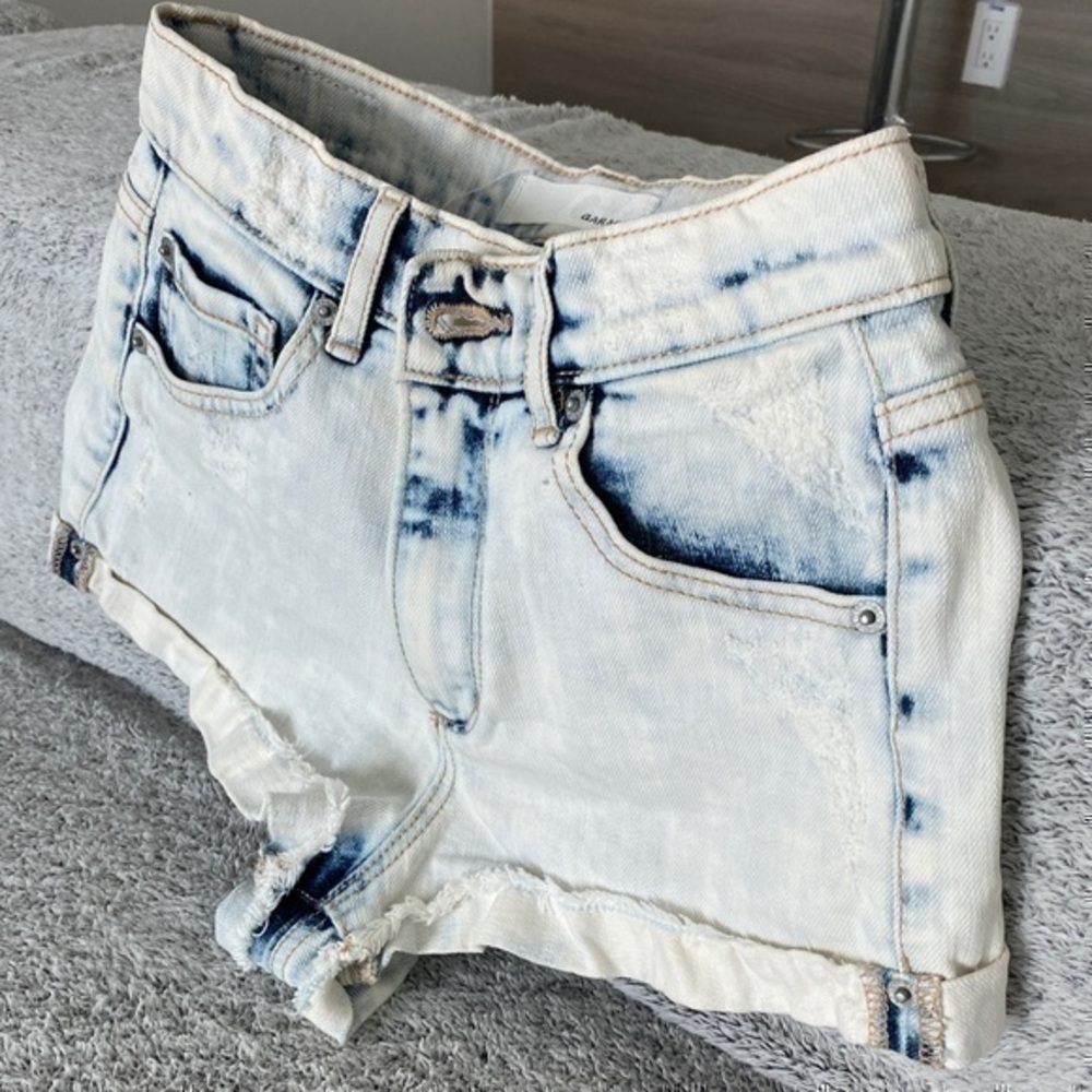 Garage denim shorts
